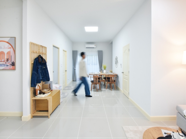 สำราญบุรี ทาวน์โฮม 2 ชั้น