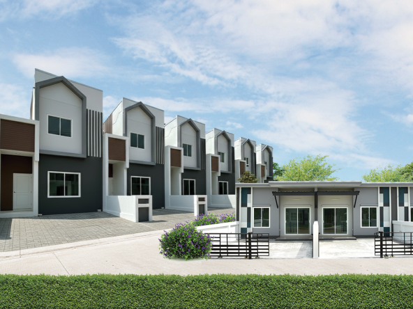 สำราญบุรี รวมแบบบ้านทาวน์โฮม 1 และ 2 ชั้น